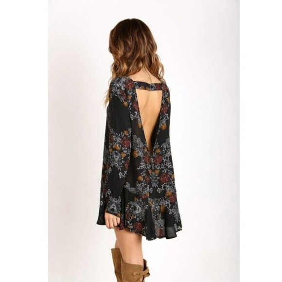 EUC Free People Smooth Talker Raven Combo tunic dress - Picture 7 of 16